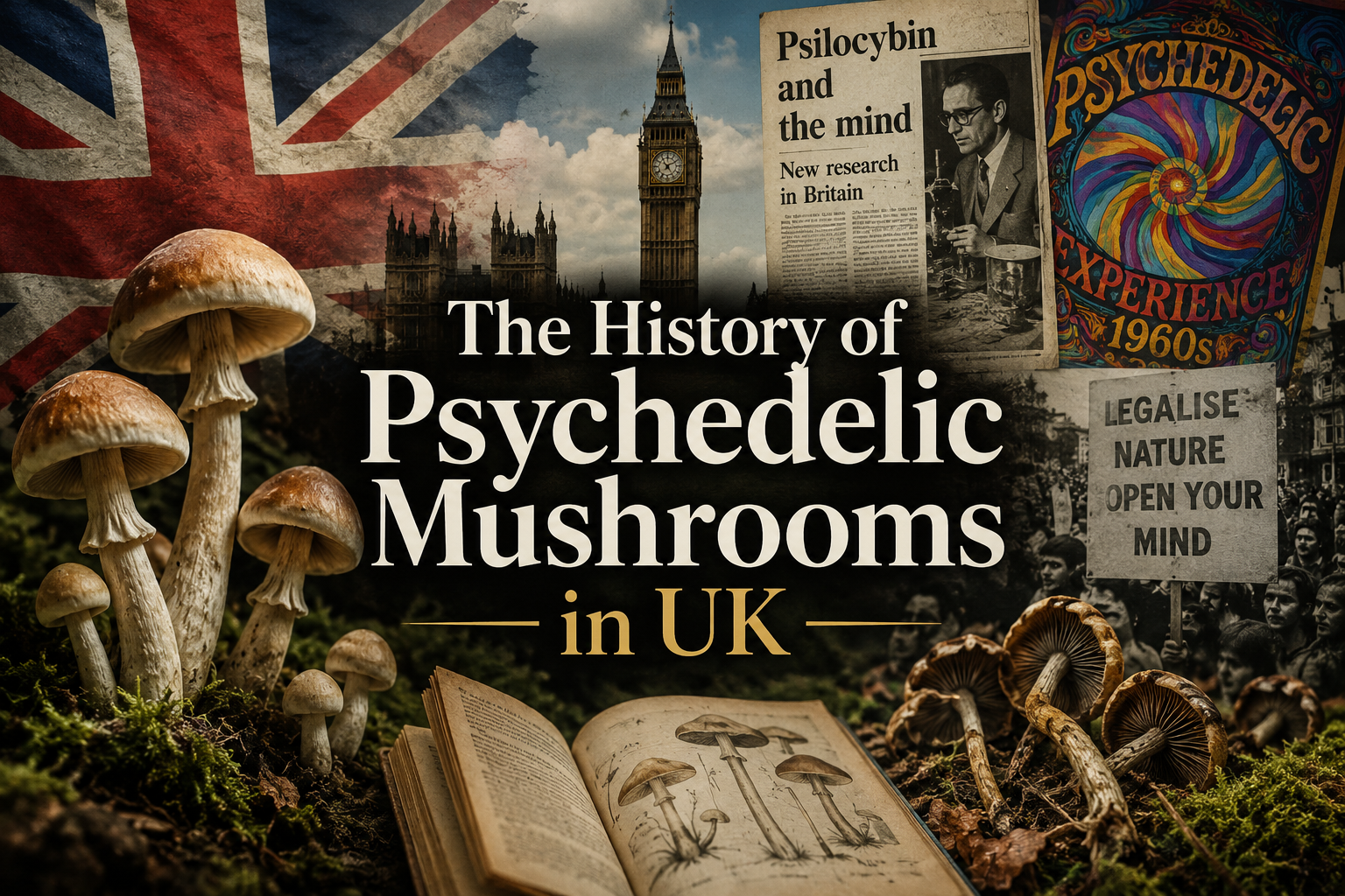 history of psychedelic mushrooms in uk